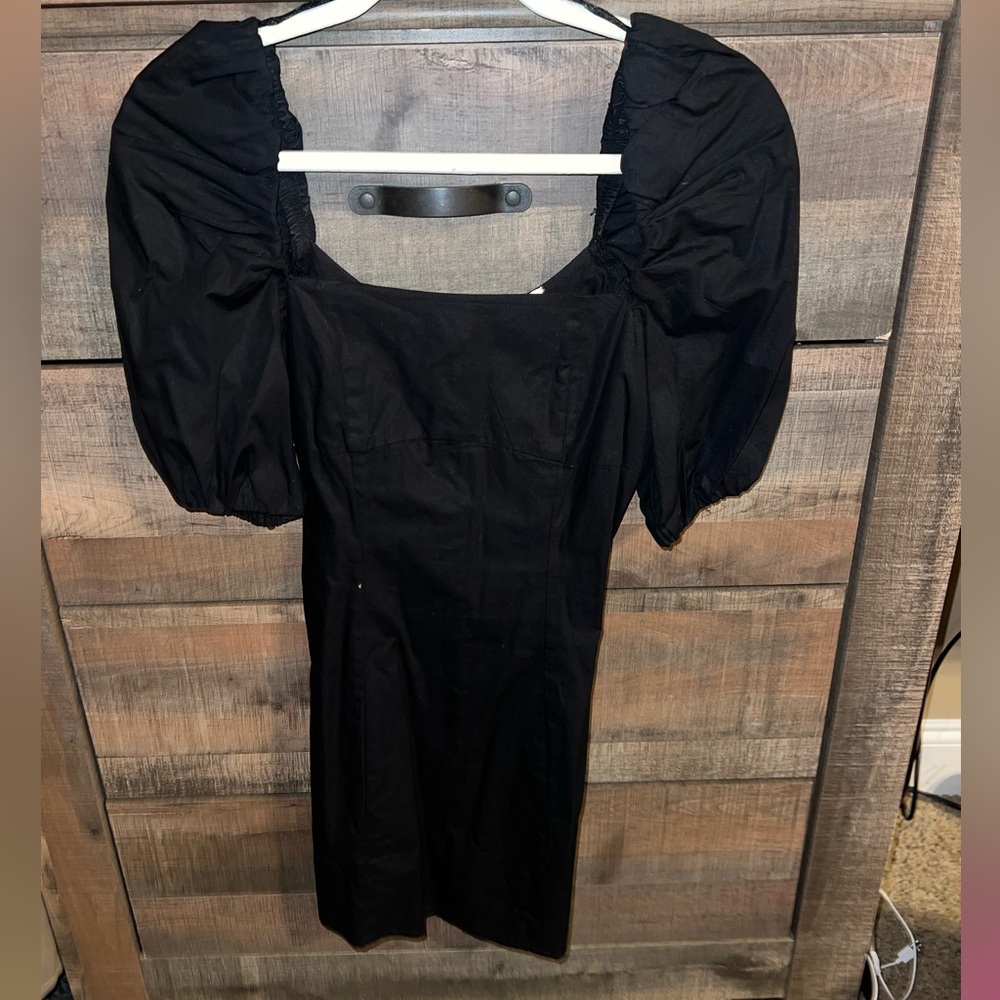 Francesca’s Mini Puff Sleeve Dress